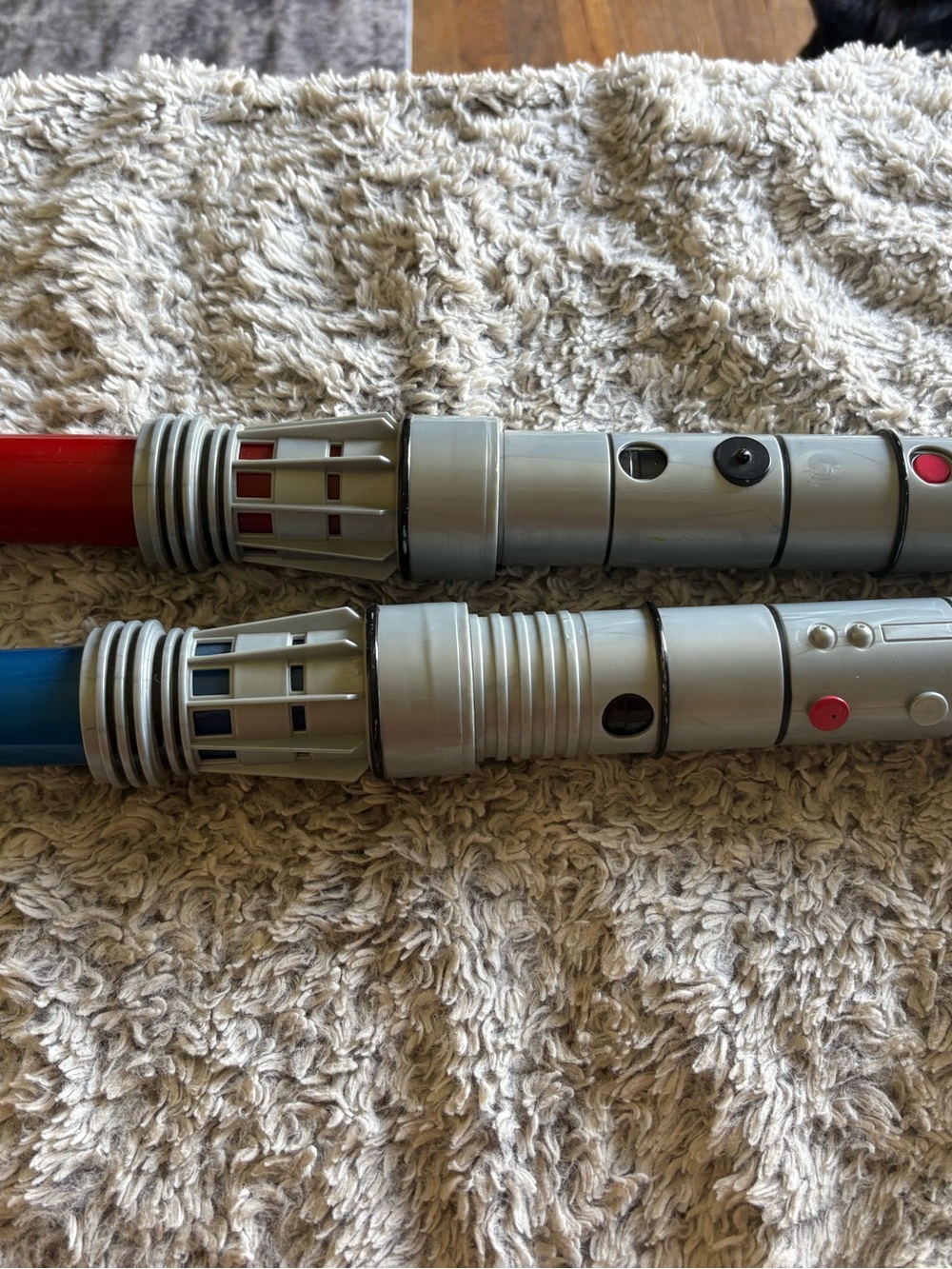 Star Wars Lightsaber Toy Set OS Red Blue Good Light Up Extendable 2pc